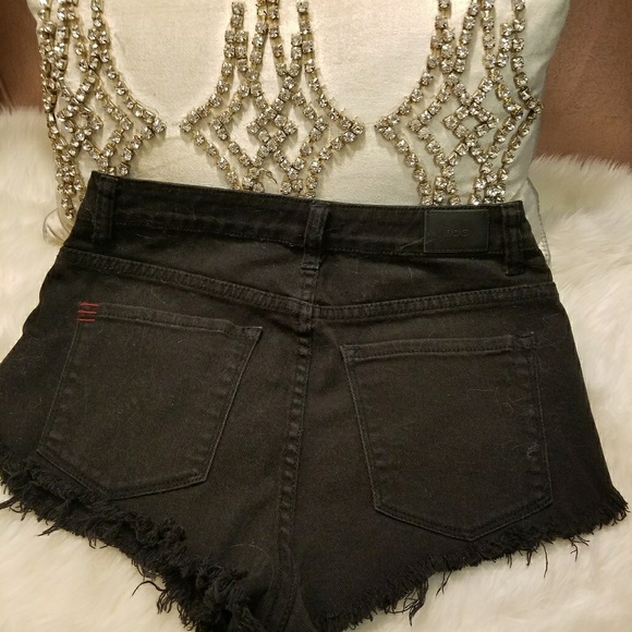 BDG Pants - BDG super high rise Dolphin jean cut off shorts